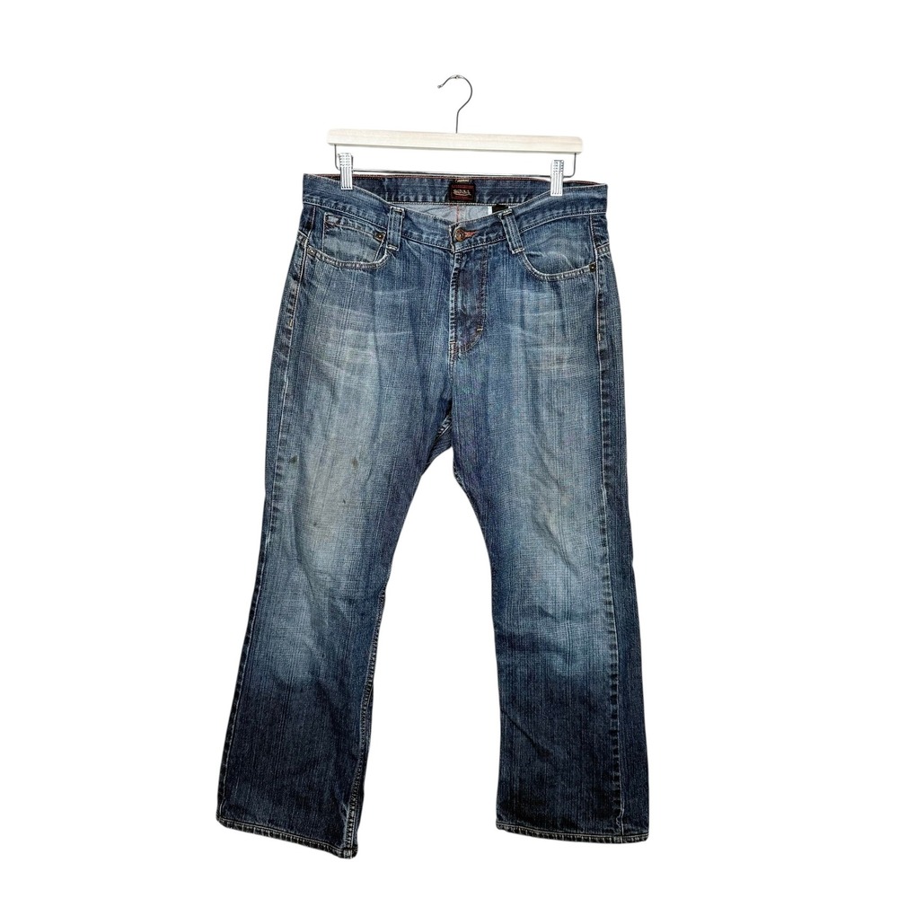 Y2K Von Dutch Mens Jeans Bootcut‎ Size 36x35